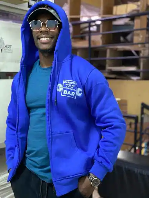 Blue Hood, apparel fitness equipment available in Kenya
